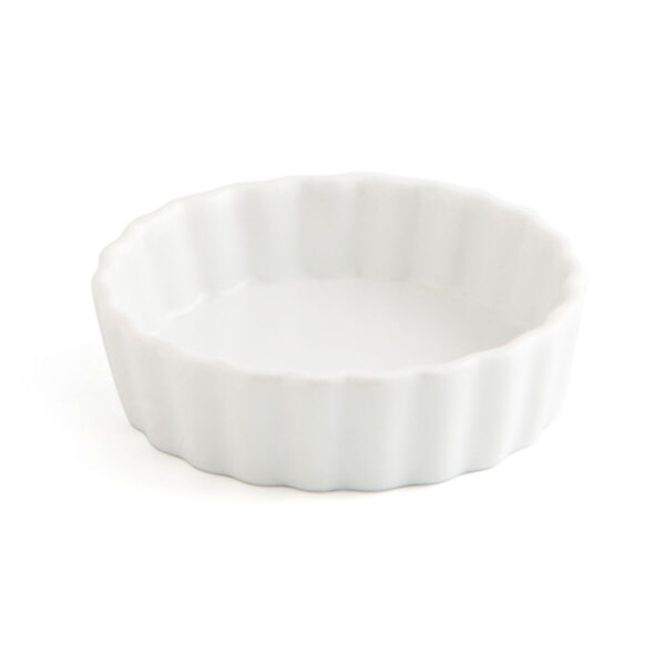 Tablett für Snacks Quid Gastro Fun Weiß aus Keramik 10,5 x 3 cm (12 Stück) – Bild 3