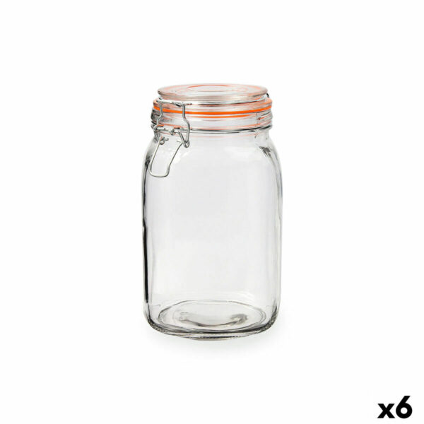 Glasgefäß Quid New Canette Durchsichtig Glas (1,5L) (Pack 6x) – Bild 2