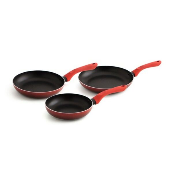 Pfannen-Set Quid Tokio Rot Metall (3 pcs) – Bild 2