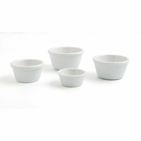Ramequin Quid Professional Melamina Weiß Kunststoff 8,5 x 8,5 x 4,5 cm Ramequin (24 Stück) – Bild 3
