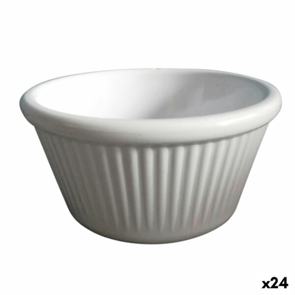 Ramequin Quid Professional Melamina Weiß Kunststoff 8,5 x 8,5 x 4,5 cm Ramequin (24 Stück)