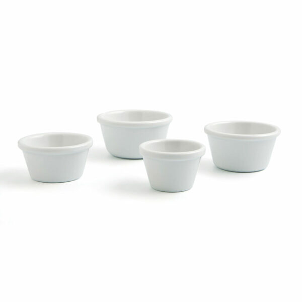 Ramequin Quid Professional Melamina Weiß Kunststoff 8,5 x 8,5 x 4,5 cm (24 Stück) – Bild 3