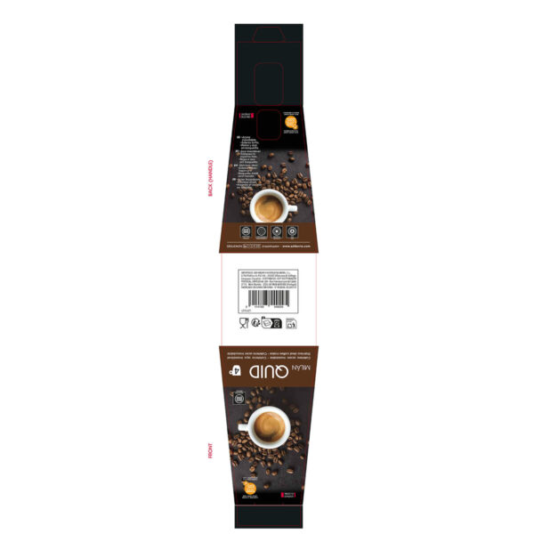 Italienische Kaffeemaschine Quid Milan Metall 4 Kopper – Bild 6