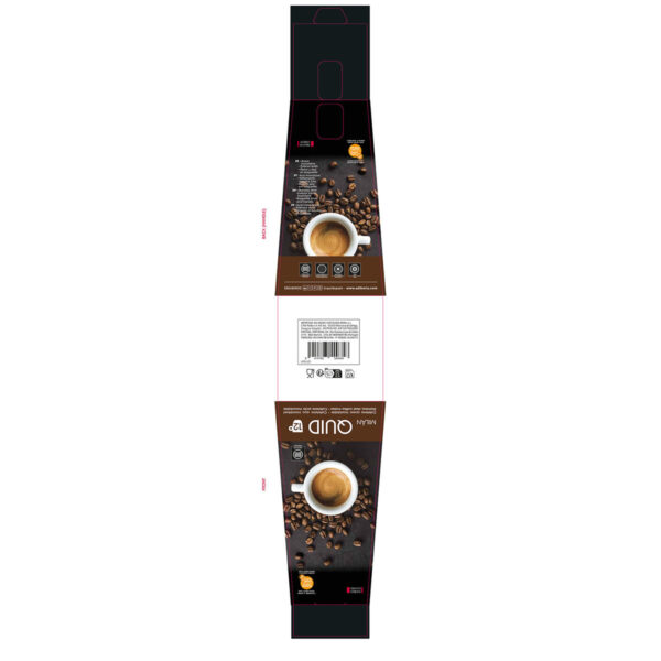 Italienische Kaffeemaschine Quid Milan Metall 12 Kopper – Bild 6