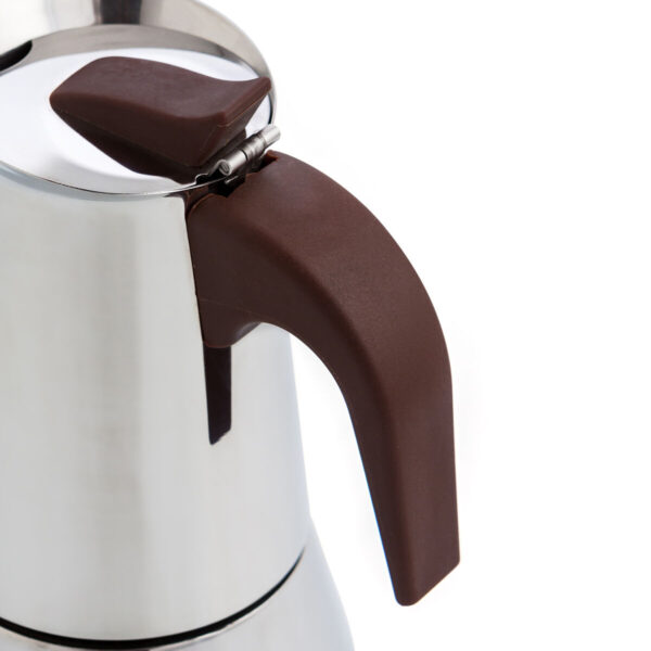Italienische Kaffeemaschine Quid Milan Metall 12 Kopper – Bild 3