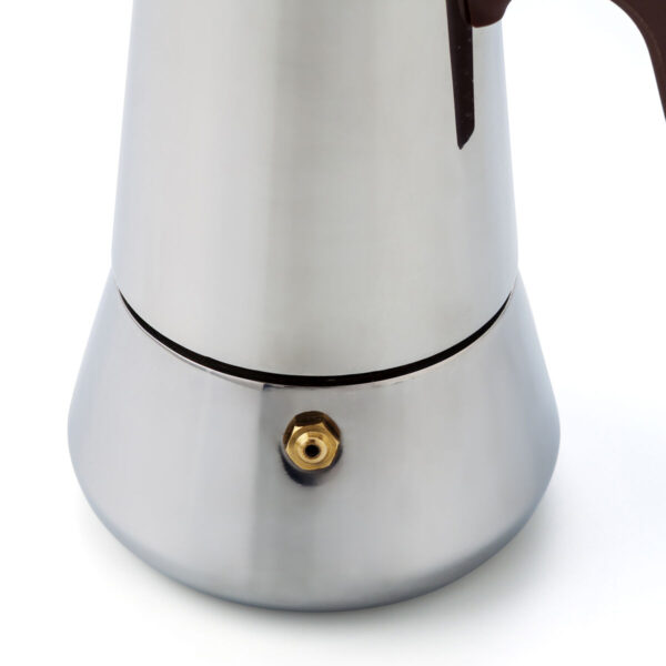 Italienische Kaffeemaschine Quid Milan Metall 12 Kopper – Bild 4