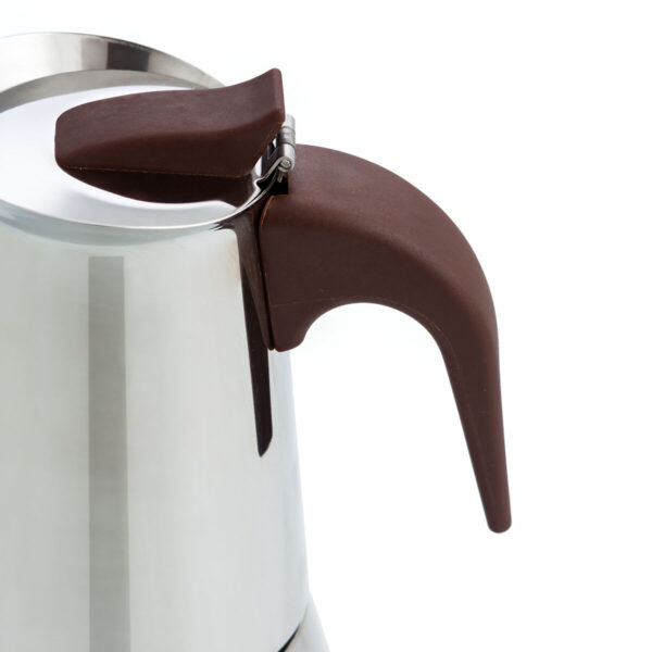 Italienische Kaffeemaschine Quid Milan Metall 12 Kopper – Bild 5