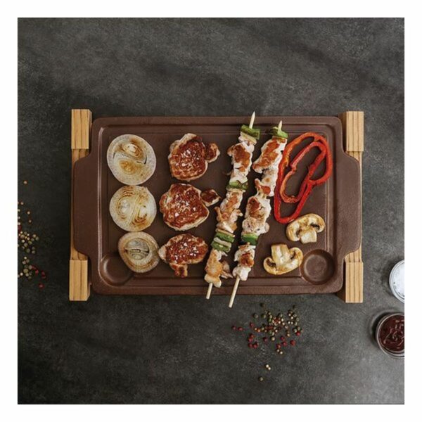 Steinofengrill Anaflor aus Keramik (36,5 X 24 cm) – Bild 4