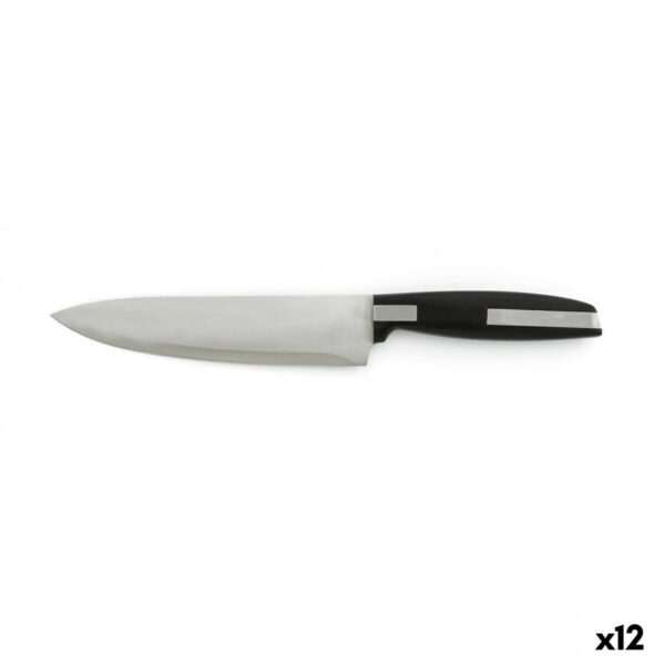 Chef Messer Quid Habitat Schwarz Metall 20 cm (Pack 12x) – Bild 2