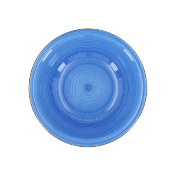 Salatschüssel Quid Vita aus Keramik Blau (23 cm) (Pack 6x) – Bild 3