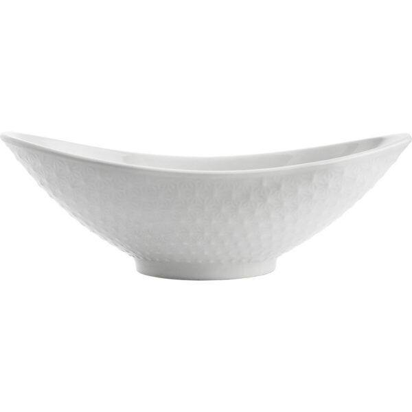 Kochschüssel Quid Gastro Oval aus Keramik Weiß (21,5 x 12,5 x 7 cm) (6 Stück) – Bild 3