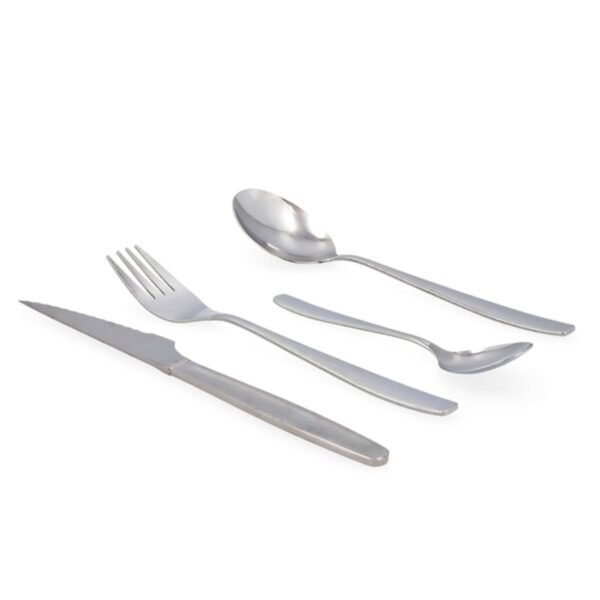 Essbestecke Scola Metall Stahl Edelstahl (24 pcs) – Bild 2