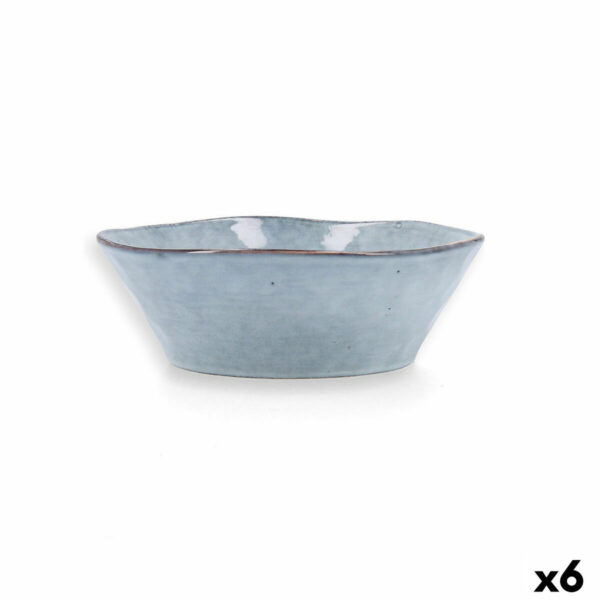 Schale Quid Boreal Blau aus Keramik 16 cm (6 Stück) – Bild 2