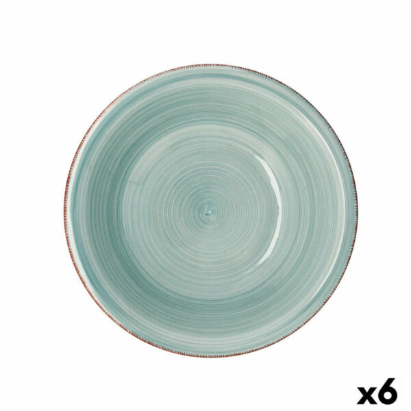 Salatschüssel Quid Vita Aqua aus Keramik Blau (6 Stück) (Pack 6x) – Bild 2