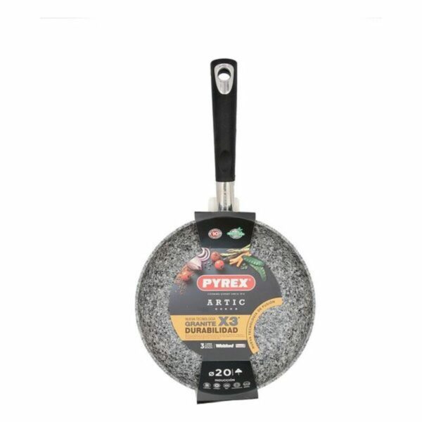 Antihaftbeschichtete Pfanne Pyrex Artic Grau Metall Stahl – Bild 4
