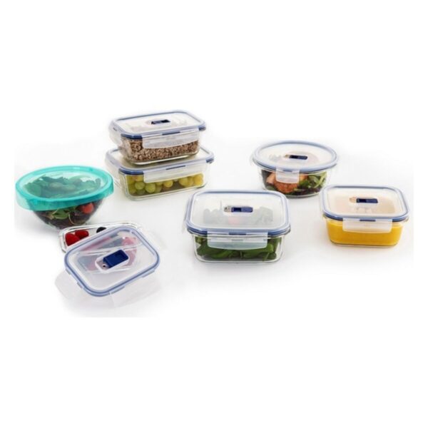 Lunchbox-Set Luminarc Pure Box Active (7 pcs) Kristall (7 pcs) – Bild 5