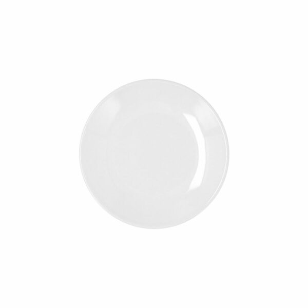 Teller Bidasoa Glacial Coupe aus Keramik Weiß (16,5 cm) (Pack 12x)