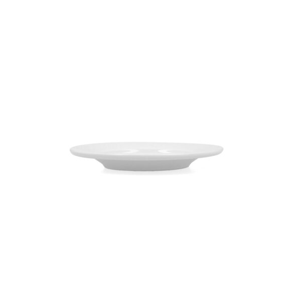 Flacher Teller Bidasoa Glacial Ala Ancha Weiß aus Keramik Ø 16,5 cm 16,5 cm (12 Stück) (Pack 12x) – Bild 3