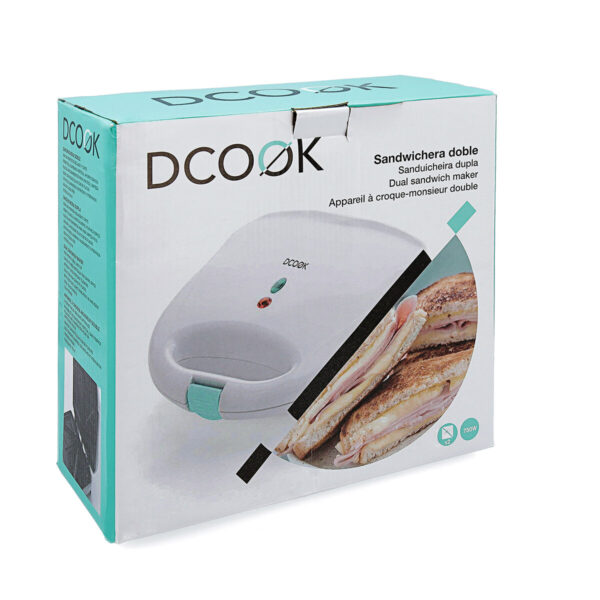 Sandwichmaker Dcook Gallery Weiß 750 W 750 W – Bild 3