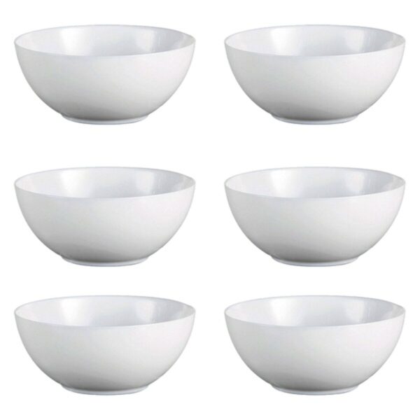 Schalenset Luminarc Diwali Weiß Glas (18 cm) (6 pcs) – Bild 2