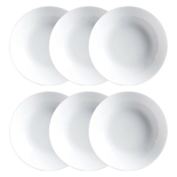 Geschirr-Set Luminarc Diwali 6 pcs Weiß Glas – Bild 5