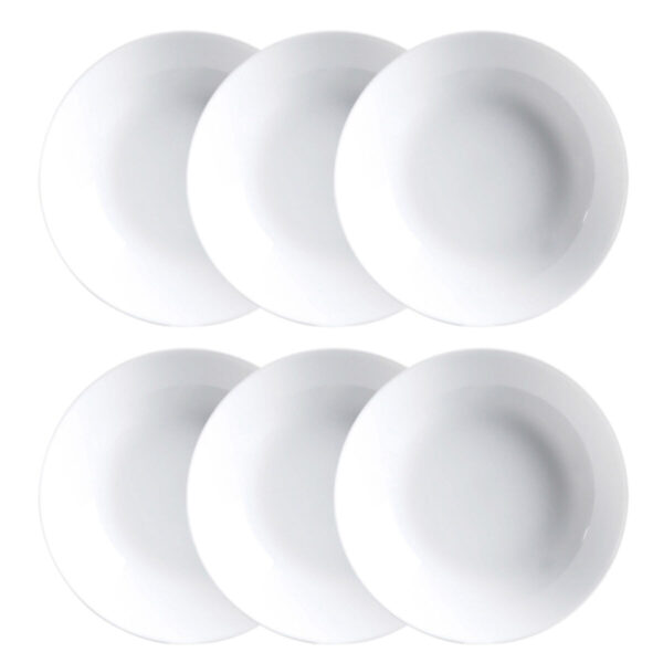 Geschirr-Set Luminarc Diwali 6 pcs Weiß Glas – Bild 2