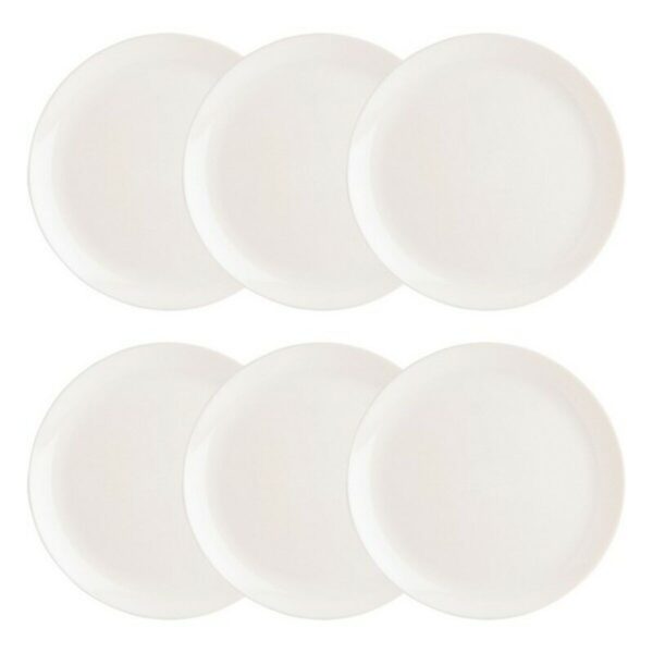 Geschirr-Set Luminarc Diwali 6 Stück Weiß Glas (Ø 27 cm) – Bild 2