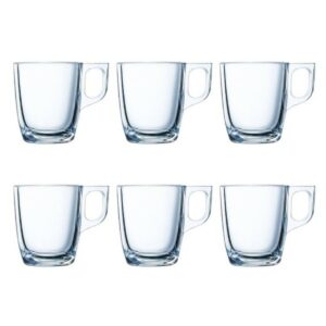 Satz von Kaffeetassen Luminarc Nuevo Durchsichtig Glas 90 ml 6 Stücke