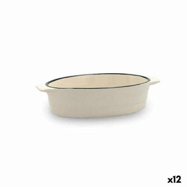 Kochtopf Quid Cocco Weiß aus Keramik 19 x 10,5 x 5 cm (12 Stück) (Pack 12x) – Bild 2