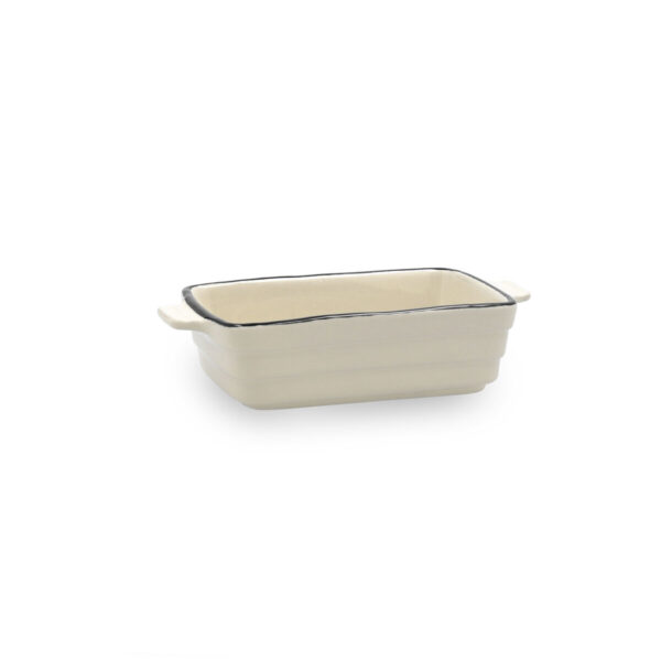 Kochtopf Quid Cocco Weiß aus Keramik 16 x 9 x 4 cm (12 Stück) – Bild 3