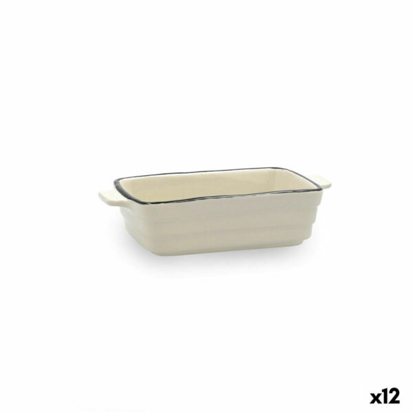 Kochtopf Quid Cocco Weiß aus Keramik 16 x 9 x 4 cm (12 Stück)