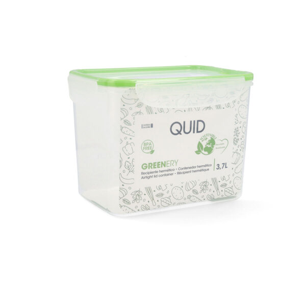 Lunchbox hermetisch Quid Greenery Durchsichtig Kunststoff (3,7 L) (Pack 4x) – Bild 4