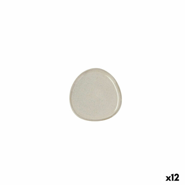 Flacher Teller Bidasoa Ikonic Weiß aus Keramik 11 x 11 cm (12 Stück) (Pack 12x) – Bild 2