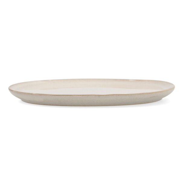 Flacher Teller Bidasoa Ikonic Weiß aus Keramik 20,2 x 19,7 cm (6 Stück) (Pack 6x) – Bild 4