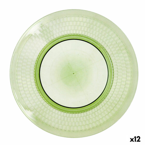 Flacher Teller Quid Viba grün Kunststoff Ø 27 cm 27 cm (12 Stück) (Pack 12x) – Bild 2