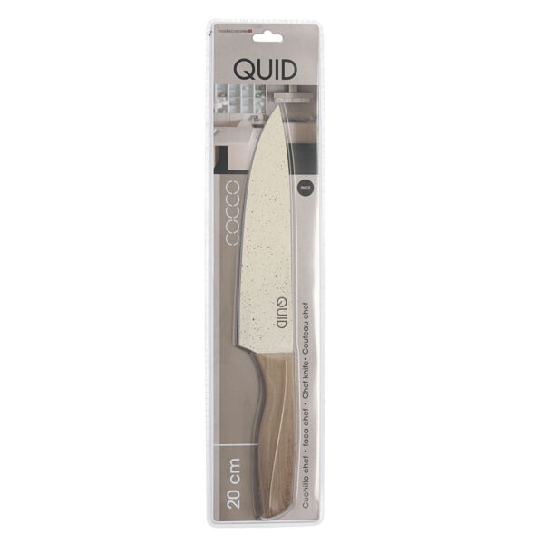 Chef Messer Quid Cocco Braun Metall 20 cm (Pack 12x) – Bild 3