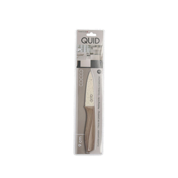 Schälmesser Quid Cocco Braun Metall 9 cm (Pack 12x) – Bild 3