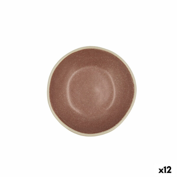 Schüssel für Vorspeisen Bidasoa Gio Braun aus Keramik 12 x 3 cm (12 Stück)
