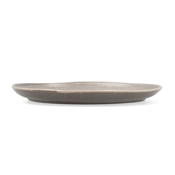 Flacher Teller Bidasoa Gio gelegentlich Grau aus Keramik 26,5 cm (4 Stück) – Bild 6