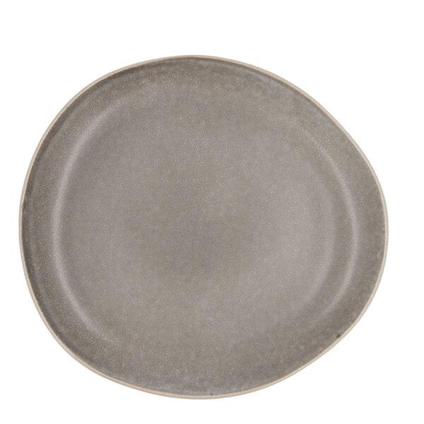 Flacher Teller Bidasoa Gio gelegentlich Grau aus Keramik 26,5 cm (4 Stück) – Bild 7