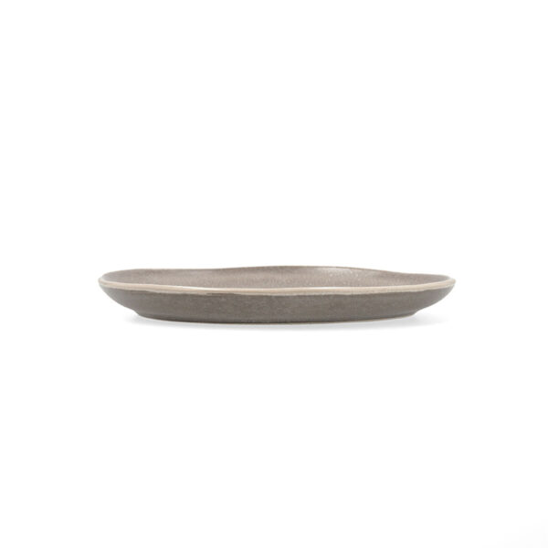 Flacher Teller Bidasoa Gio gelegentlich Grau aus Keramik 20 cm (6 Stück) – Bild 6