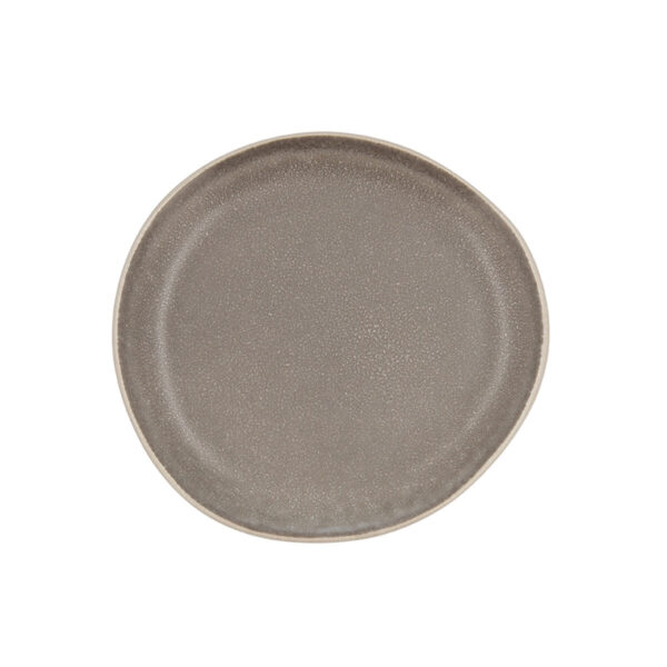 Flacher Teller Bidasoa Gio gelegentlich Grau aus Keramik 20 cm (6 Stück) – Bild 7