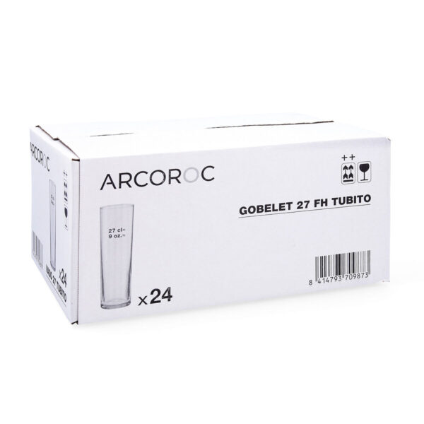 Gläserset Arcoroc Tubito Durchsichtig Glas 270 ml Röhre 24 Stück – Bild 3