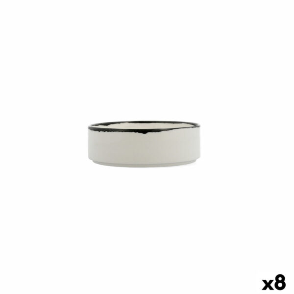 Satz für Appetithäppchen Ariane Vital Filo Weiß aus Keramik 16 cm (8 Stück)