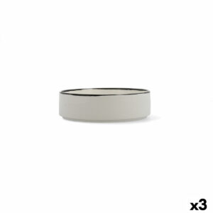 Satz für Appetithäppchen Ariane Vital Filo Weiß aus Keramik Ø 18 cm (3 Stück)