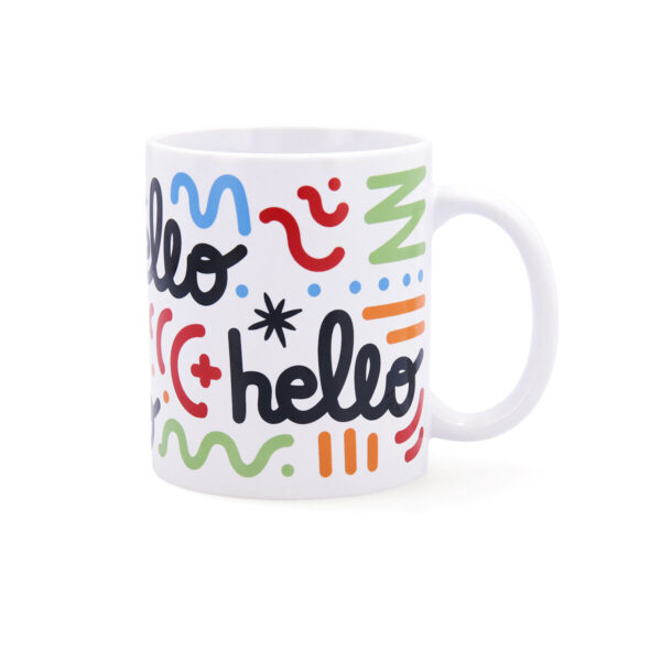 Kop Quid Hello Comics Bunt aus Keramik 330 ml (12 Stück) – Bild 4