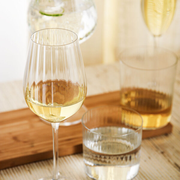 Weinglas Bohemia Crystal Optic Durchsichtig 6 Stück 500 ml – Bild 3