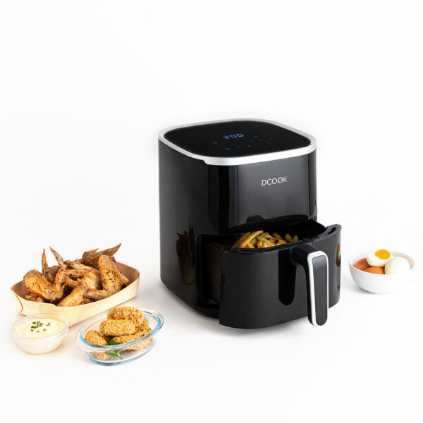 Heißluftfritteuse Dcook Gallery Schwarz 1450 W 4,6 L – Bild 3