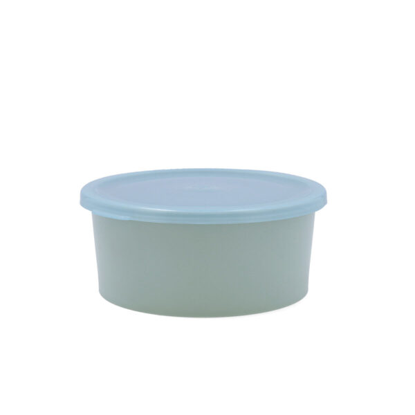 Runde Lunchbox mit Deckel Quid Inspira 760 ml grün Kunststoff (12 Stück) – Bild 3