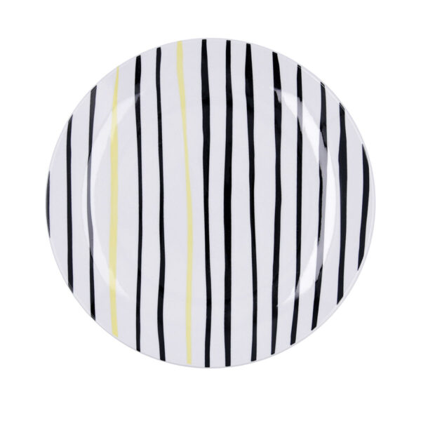 Flacher Teller Bidasoa Zigzag Bunt aus Keramik Ø 26,5 cm (12 Stück) – Bild 4